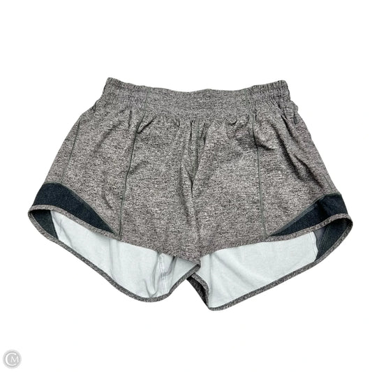 Athletic Shorts By Lululemon In Grey, Size: SL