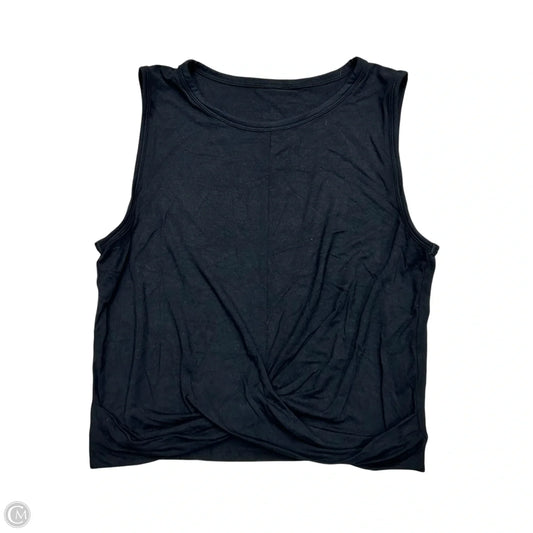 Athletic Tank Top By Alo In Black, Size: S