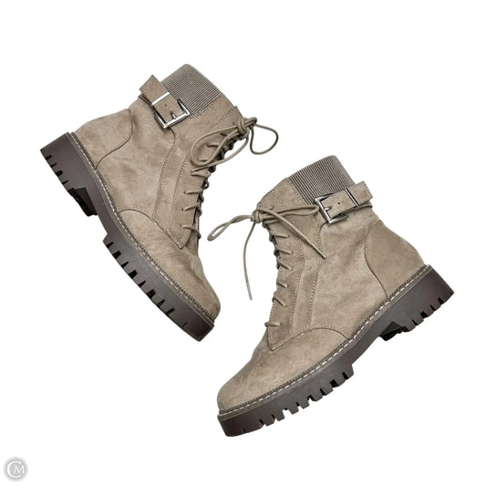 Boots Combat By Primark In Tan, Size: 8