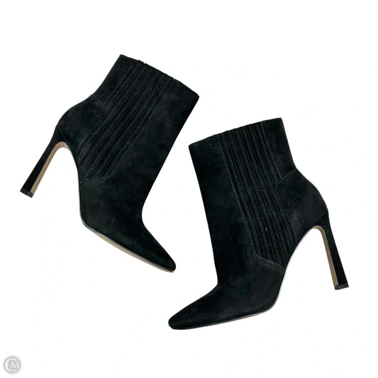 Boots Ankle Heels By Vince Camuto In Black, Size: 9.5