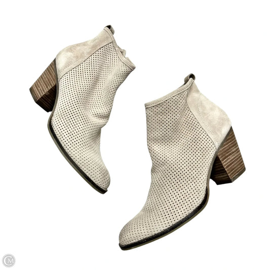 Boots Ankle Heels By Dolce Vita In Taupe, Size: 10