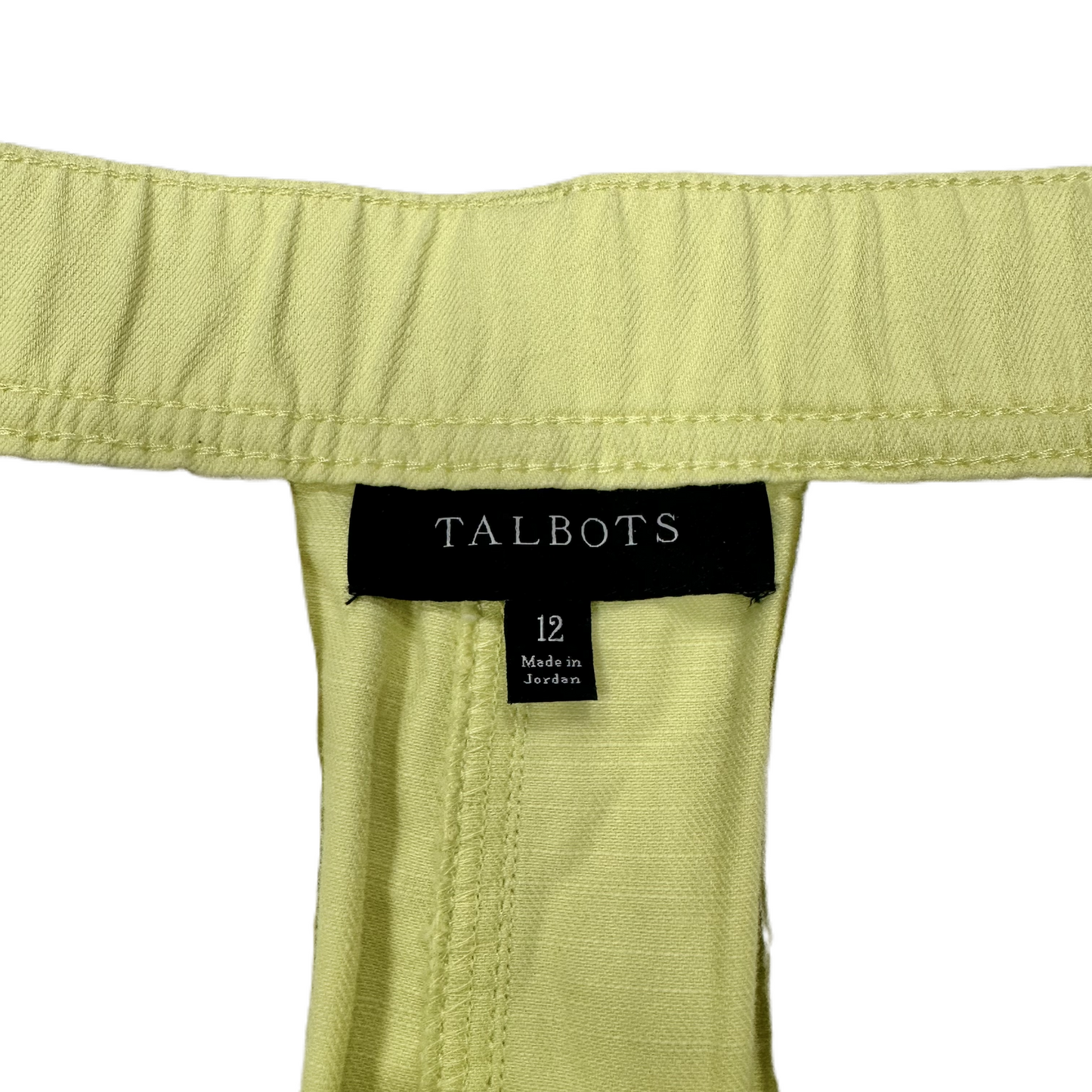 Yellow Shorts By Talbots, Size: 12