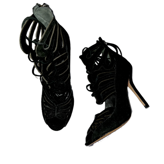 Black Shoes Designer By Alice + Olivia, Size: 6.5