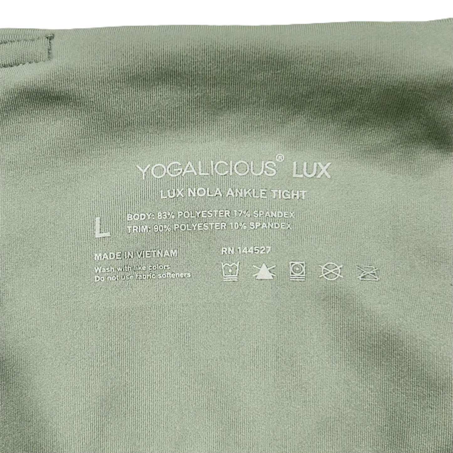 Athletic Leggings By Yogalicious  Size: L
