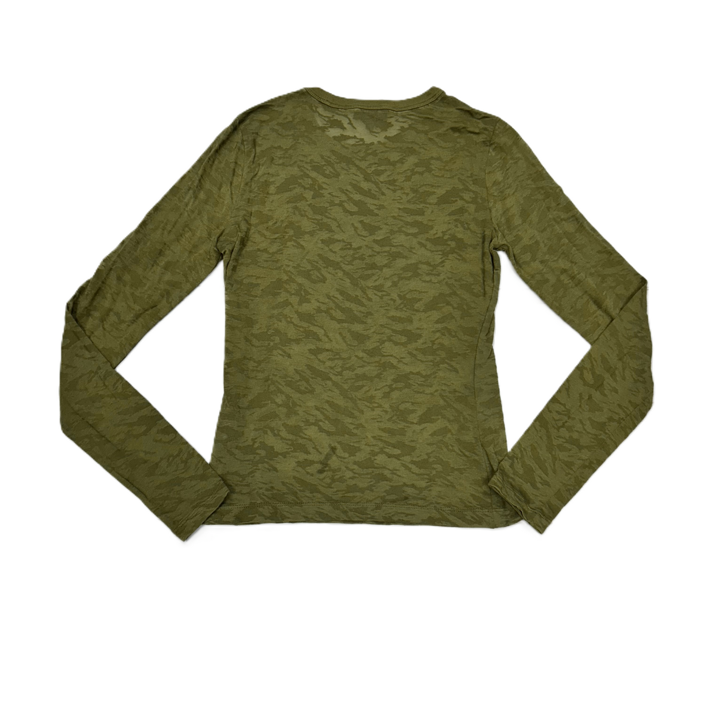 Green Top Long Sleeve Designer By Rag And Bone, Size: S