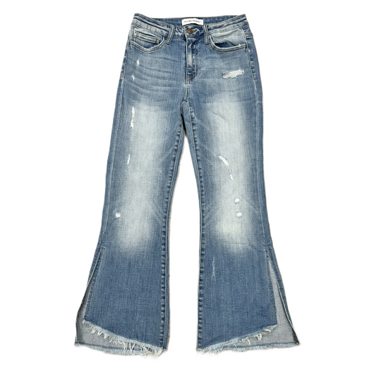 Blue Denim Jeans Cropped By Flying Monkey, Size: 2