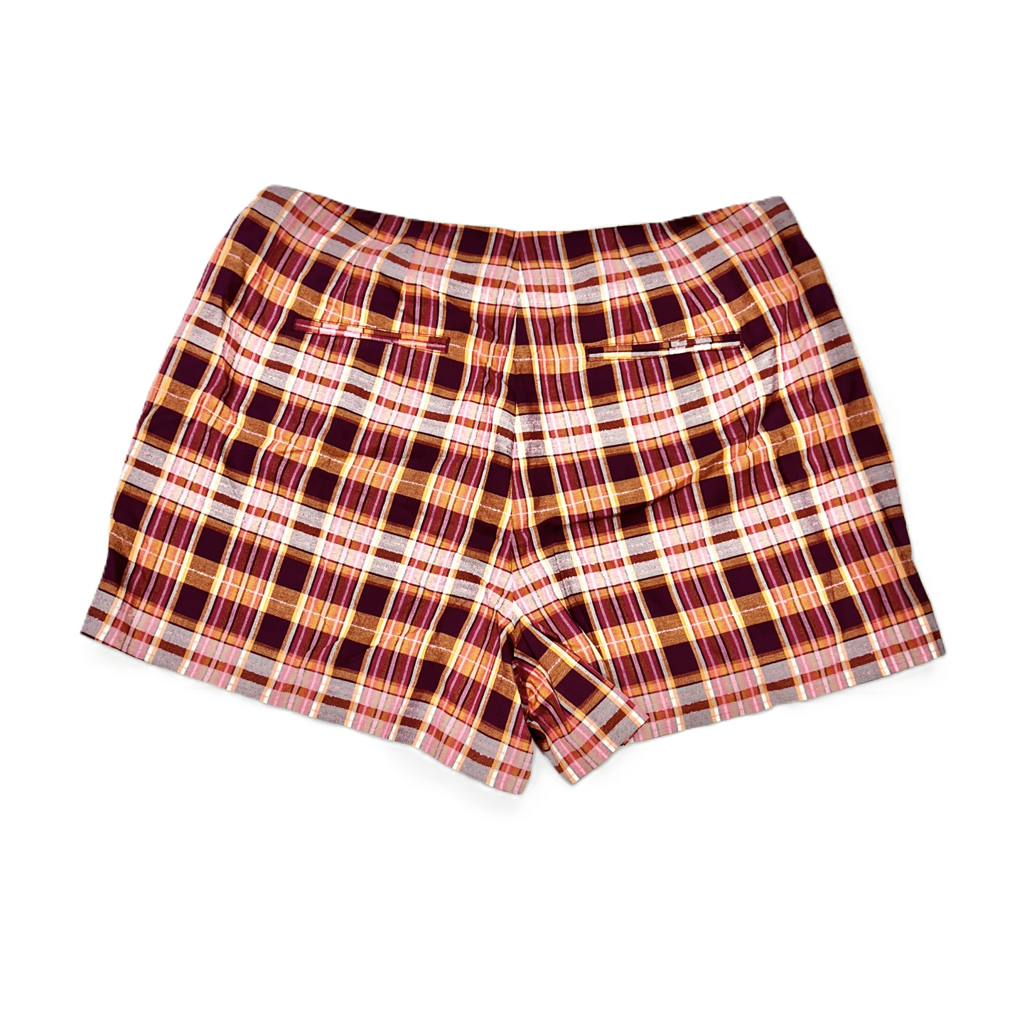 Plaid Pattern Skort By Maeve, Size: 24