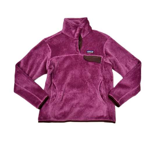 Athletic Jacket By Patagonia In Purple, Size: M