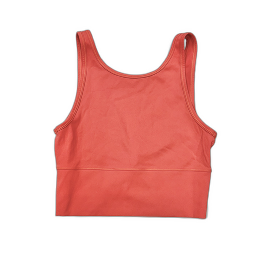 Athletic Tank Top By Lululemon In Orange, Size: M