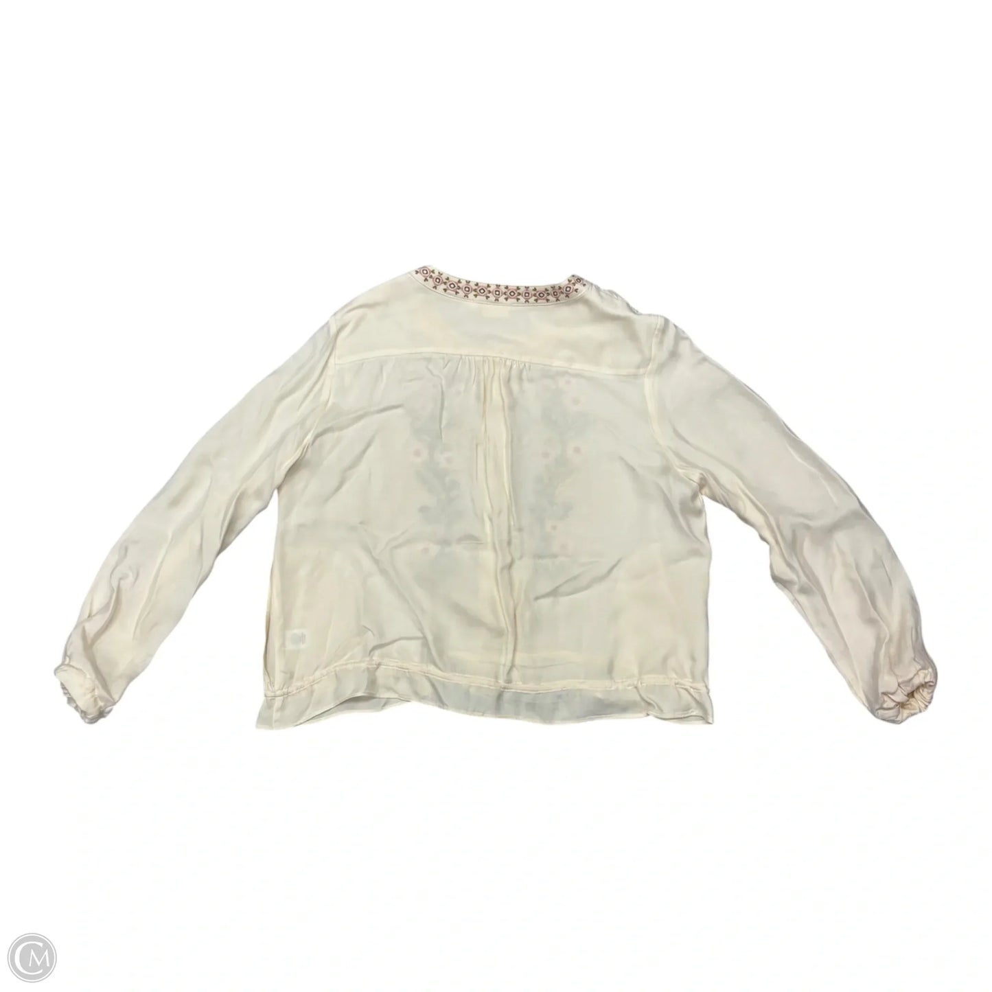Jacket Other By Spartina In Cream & Pink, Size: Xxl