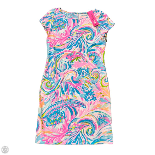 Dress Designer By Lilly Pulitzer In Blue & Pink, Size: Xxs
