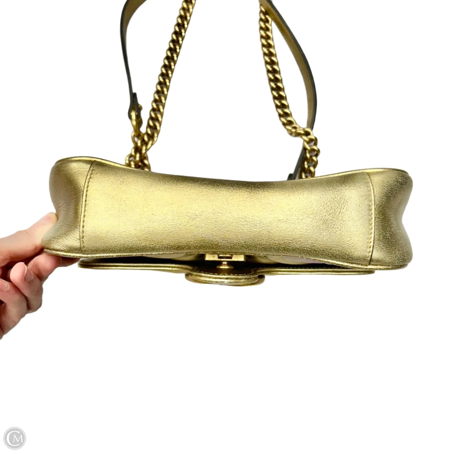 Crossbody Luxury Designer By Gucci, Size: Small