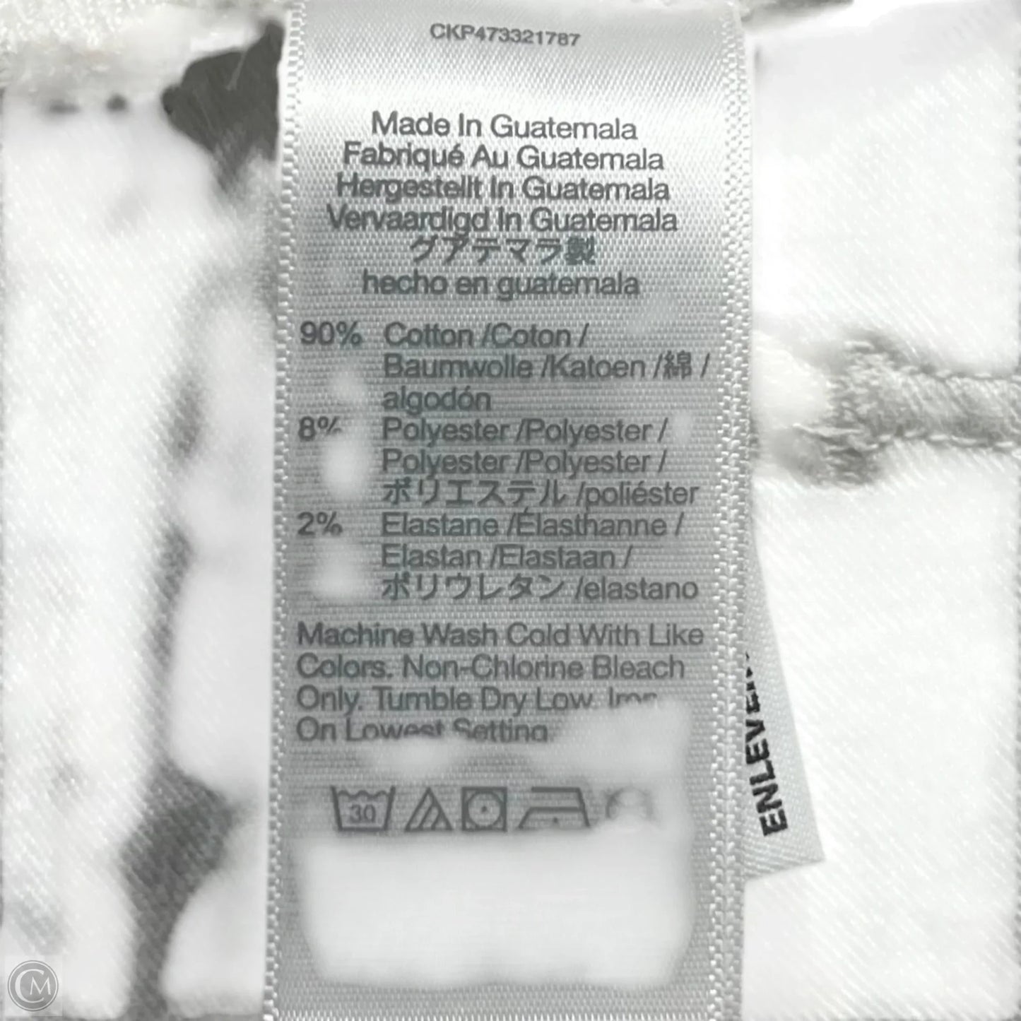 Jeans Straight By Madewell In White Denim, Size: 0