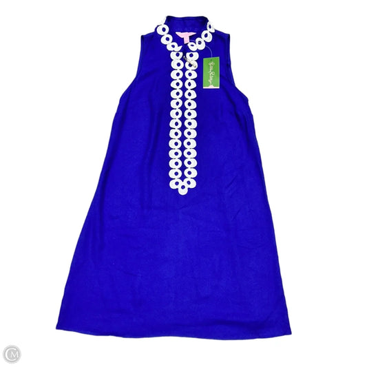 Dress Designer By Lilly Pulitzer In Blue, Size: Xxs