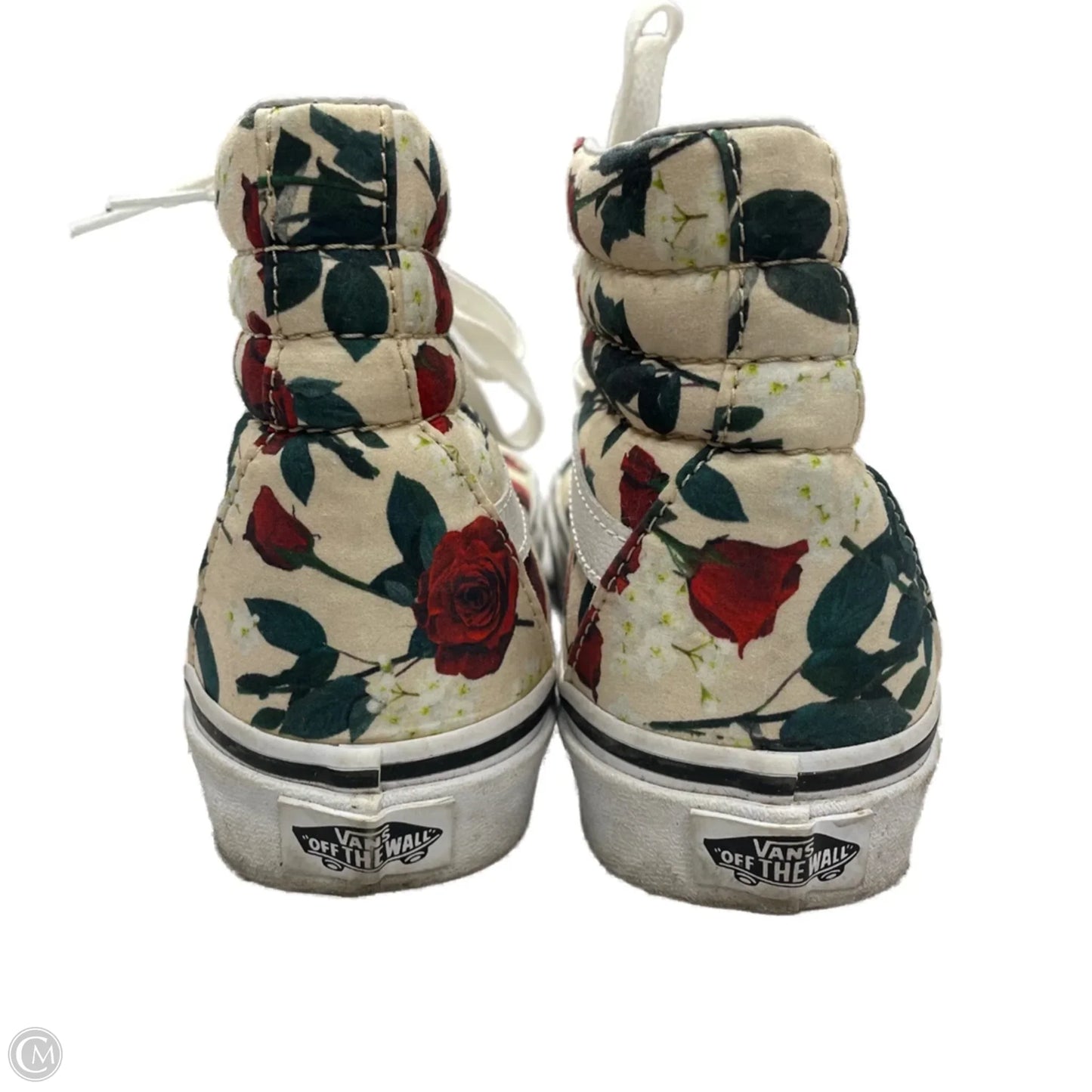 Shoes Sneakers By Vans In Floral Print, Size: 5