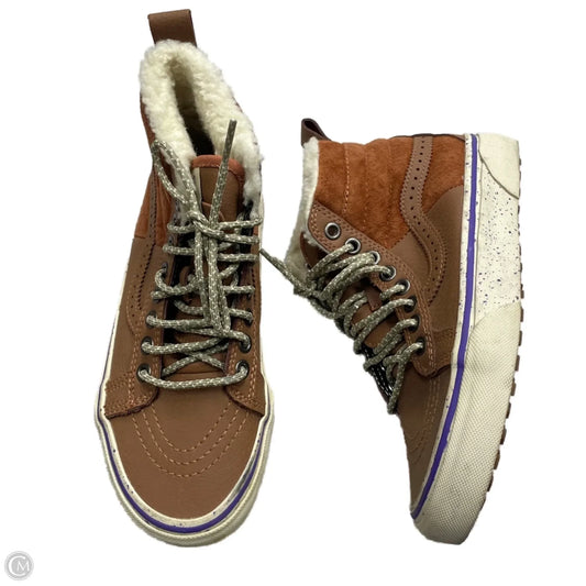 Shoes Sneakers By Vans In Tan, Size: 5