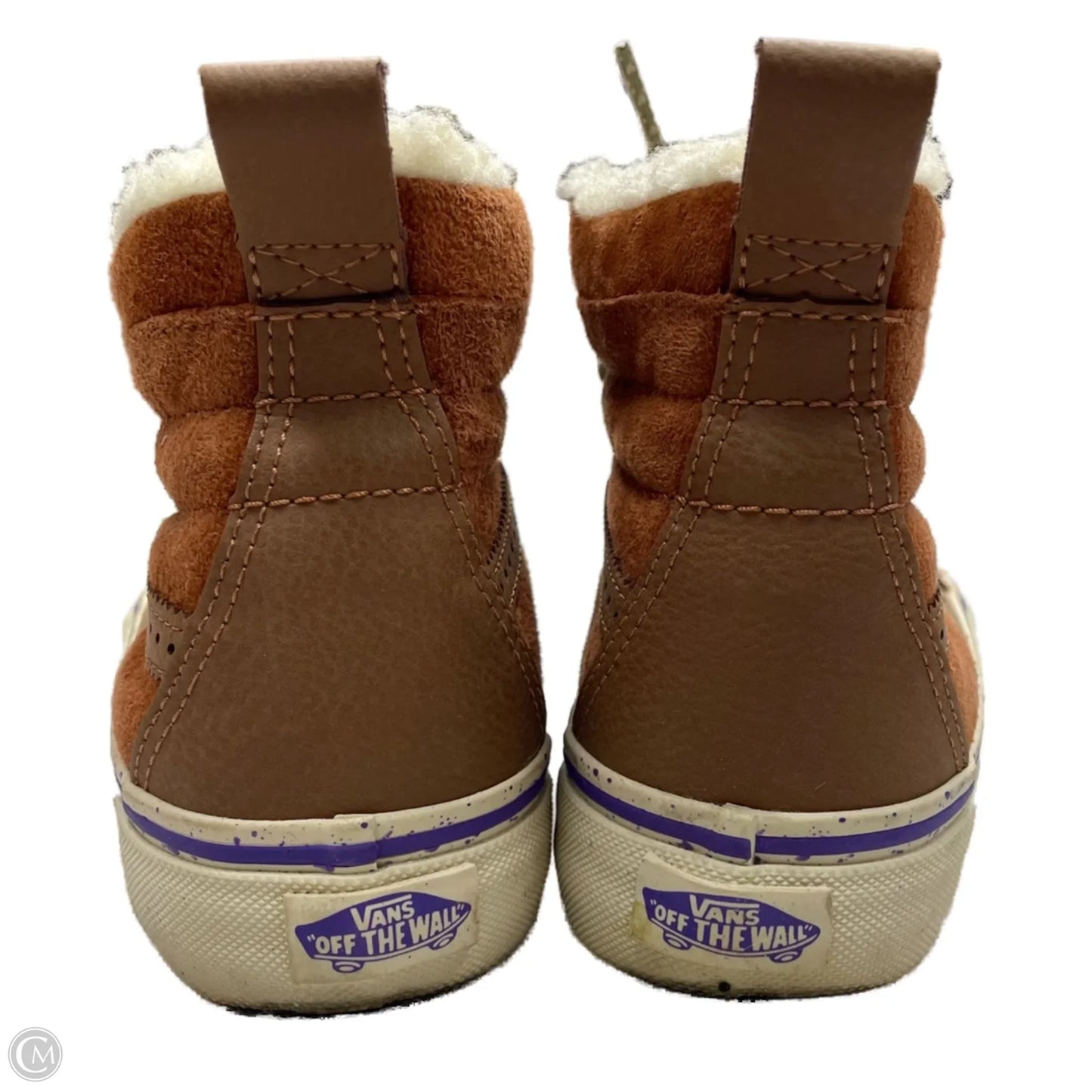 Shoes Sneakers By Vans In Tan, Size: 5