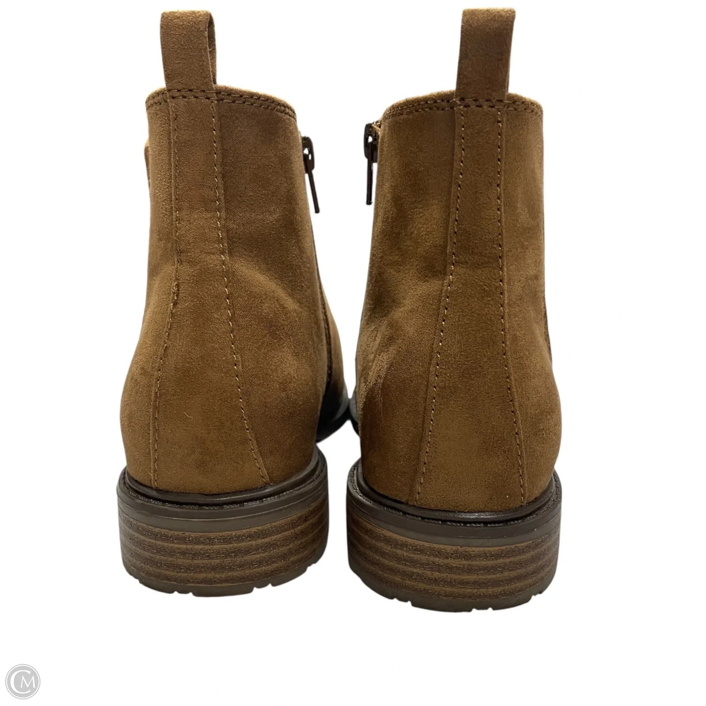 Boots Ankle Flats By Sonoma In Tan, Size: 8