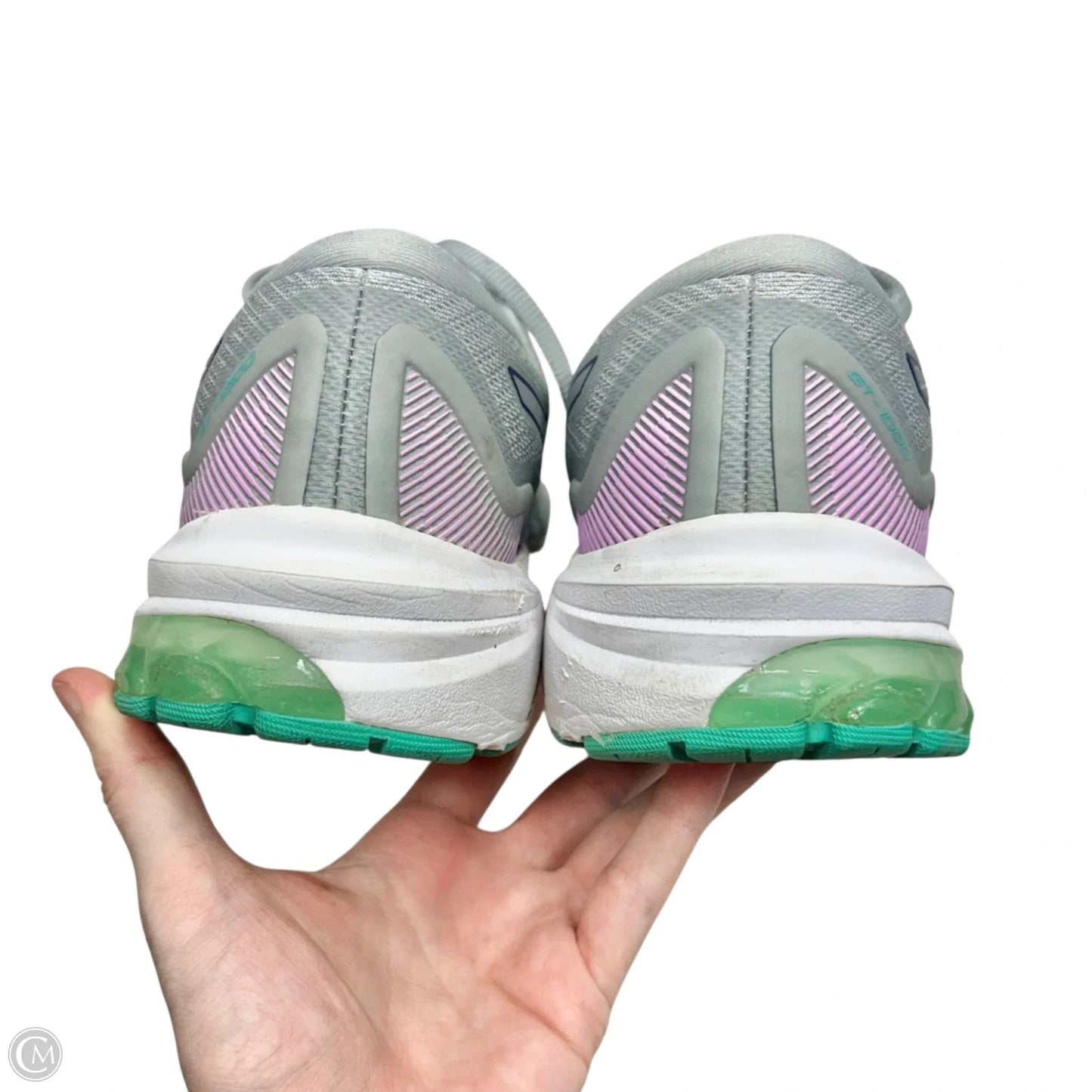 Shoes Athletic By Asics In Grey, Size: 8.5