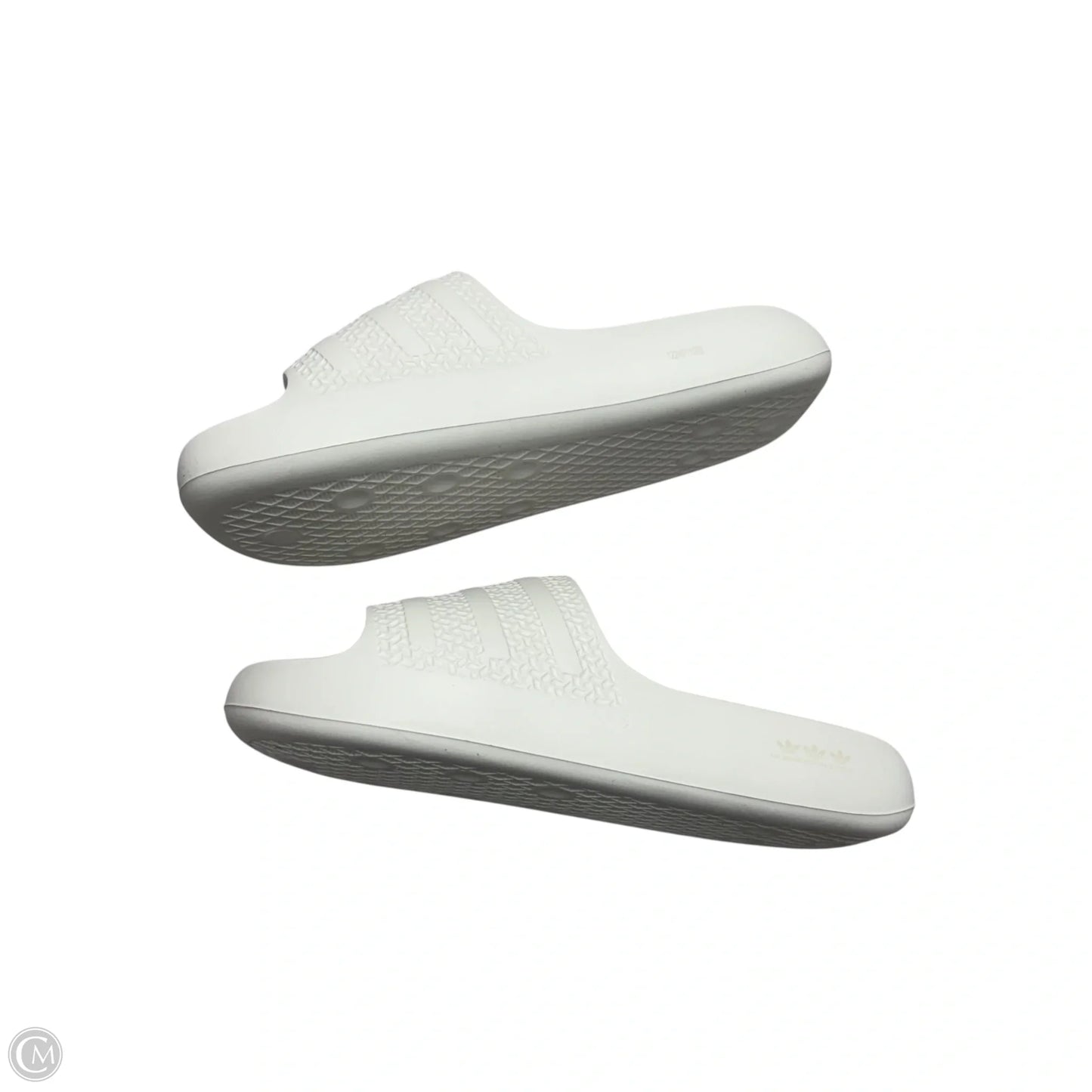 Sandals Heels Platform By Adidas In Ivory, Size: 9