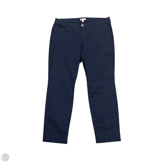 Pants Designer By Lilly Pulitzer In Navy, Size: 14