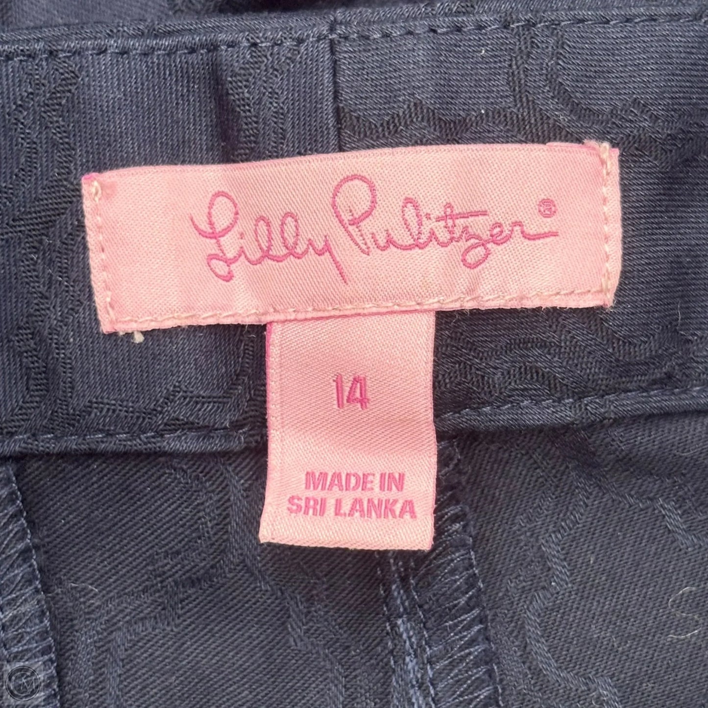 Pants Designer By Lilly Pulitzer In Navy, Size: 14
