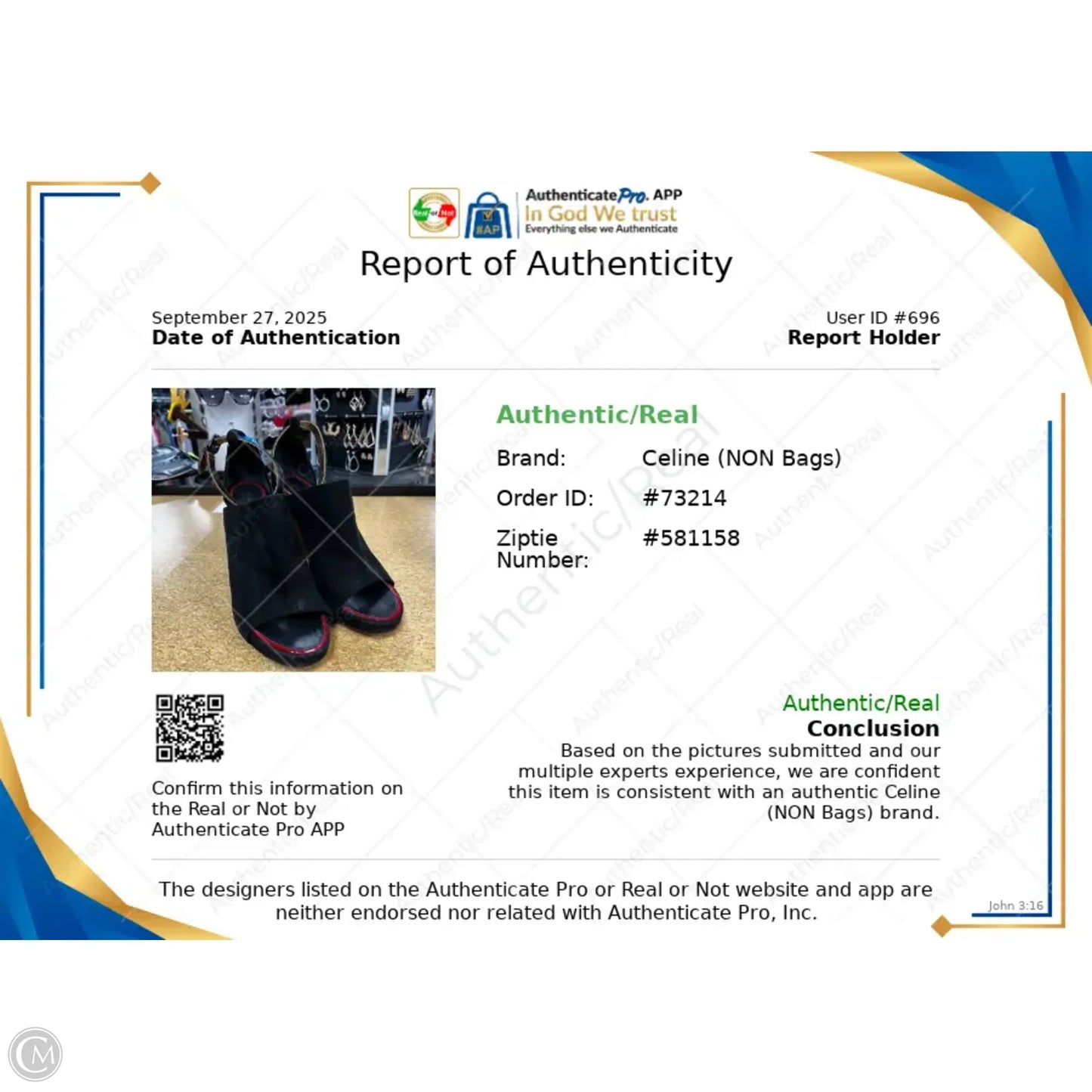 Sandals Luxury Designer By Celine In Black & Brown, Size: 7