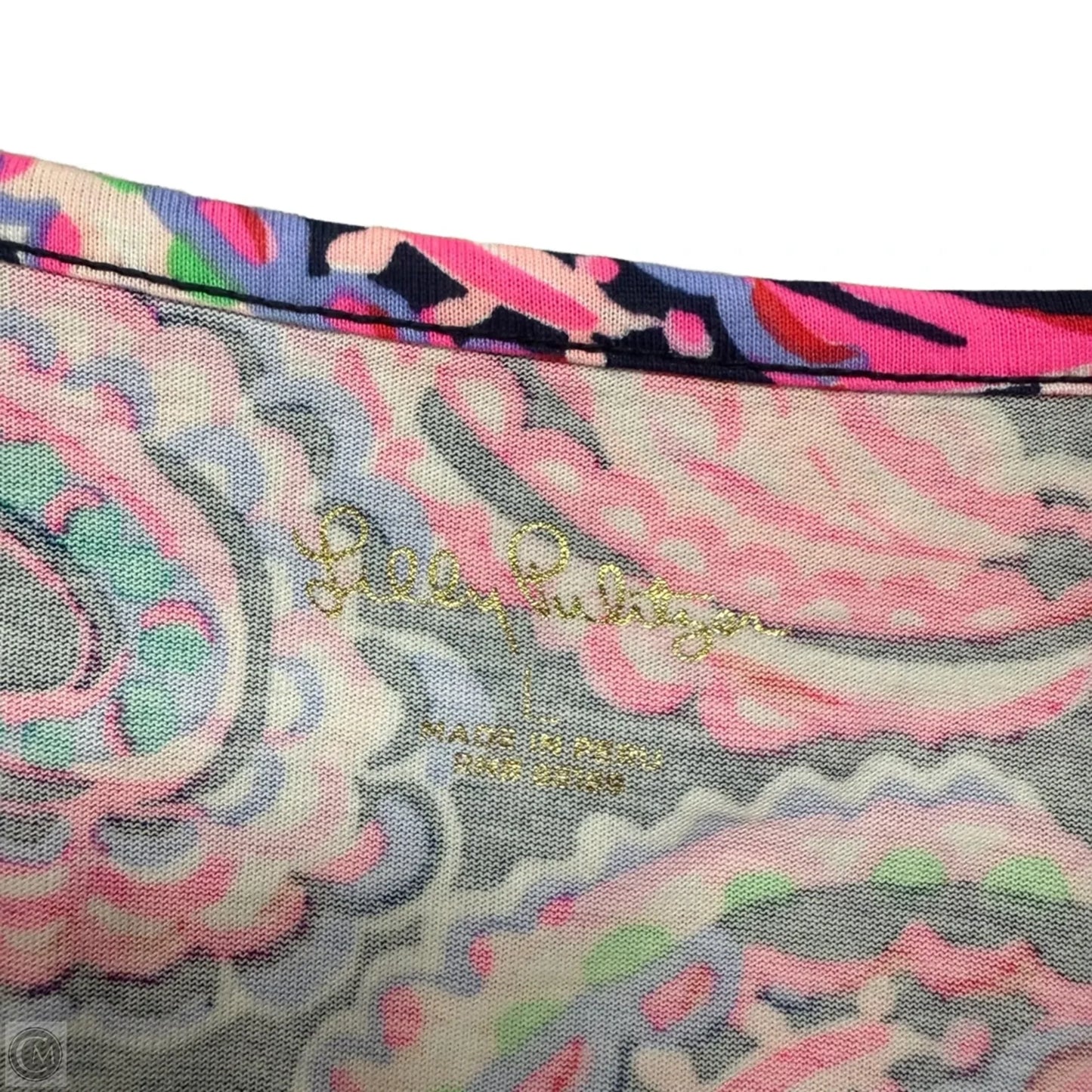 Dress Designer By Lilly Pulitzer In Paisley Print, Size: L