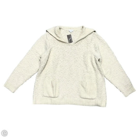 Sweater By J. Jill In Cream, Size: 2x