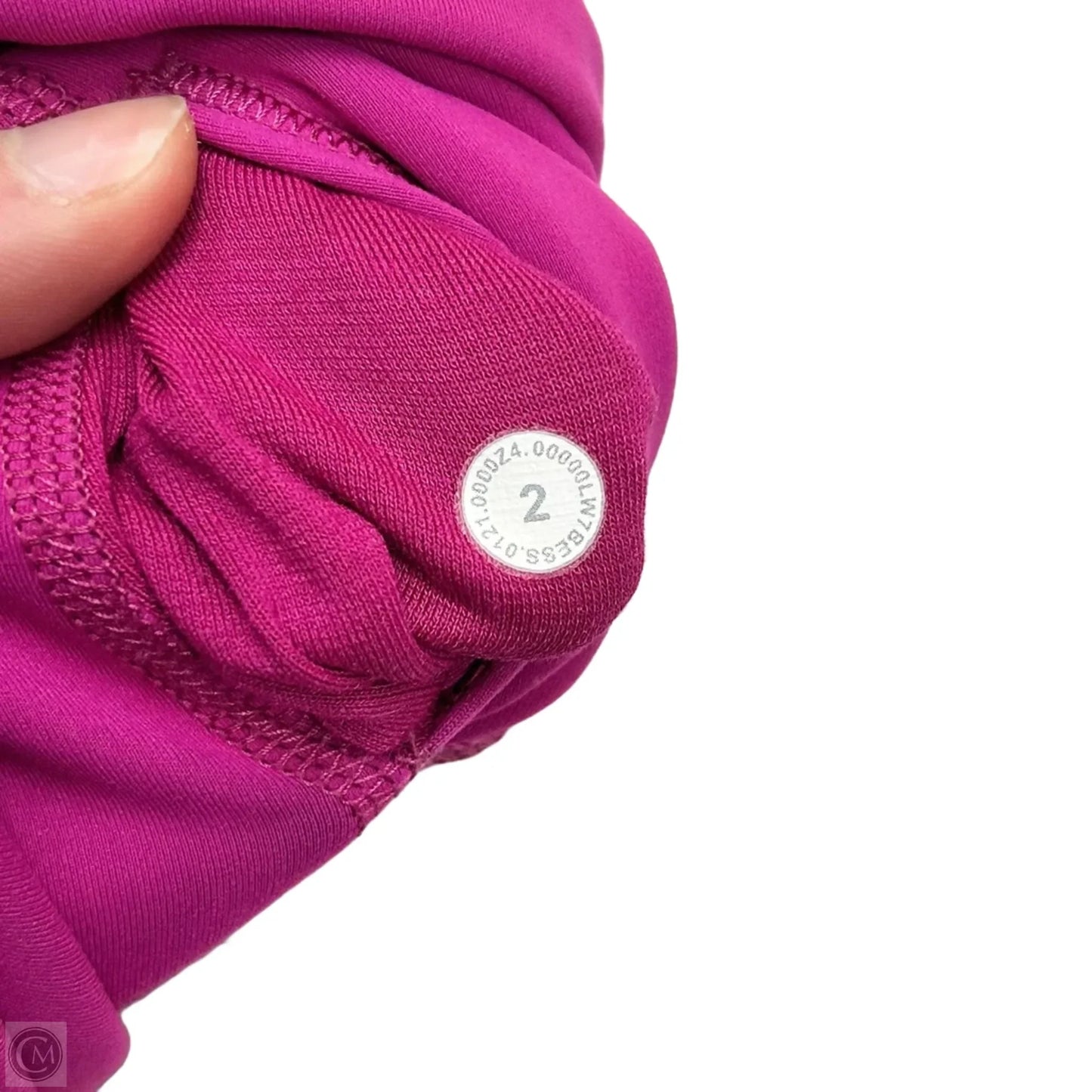 Athletic Shorts By Lululemon In Pink, Size: Xs