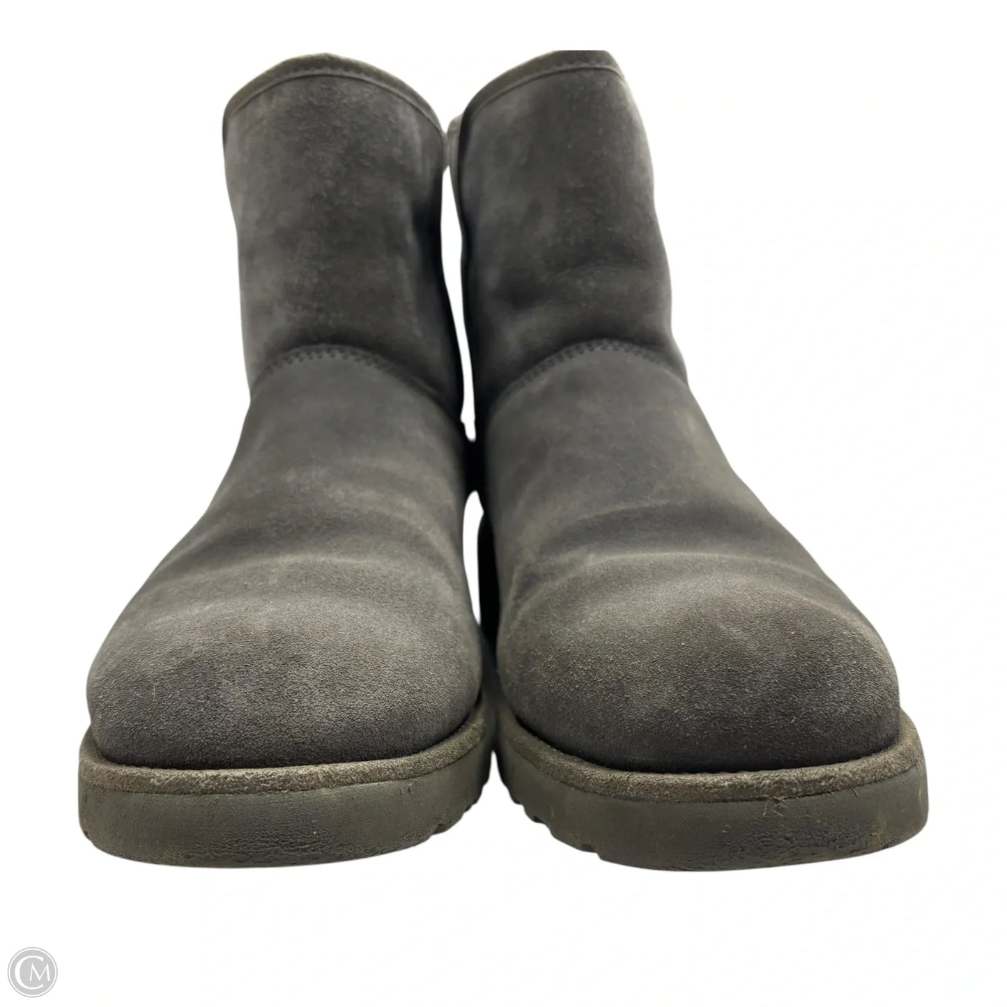 Boots Designer By Ugg In Grey, Size: 9.5