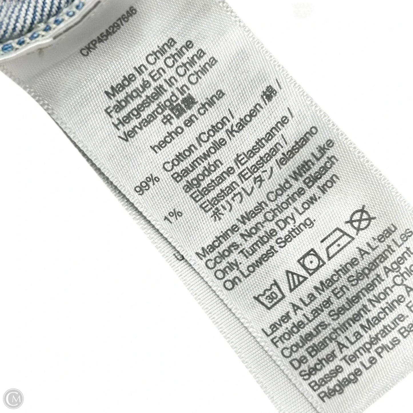 Jumpsuit By Madewell In Blue Denim, Size: S