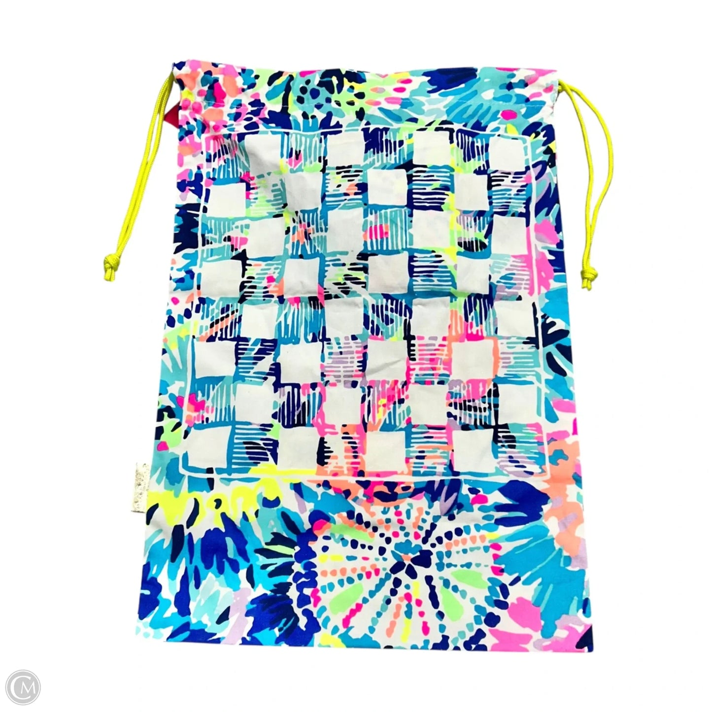 Drawstring Bag W/Game Designer By Lilly Pulitzer