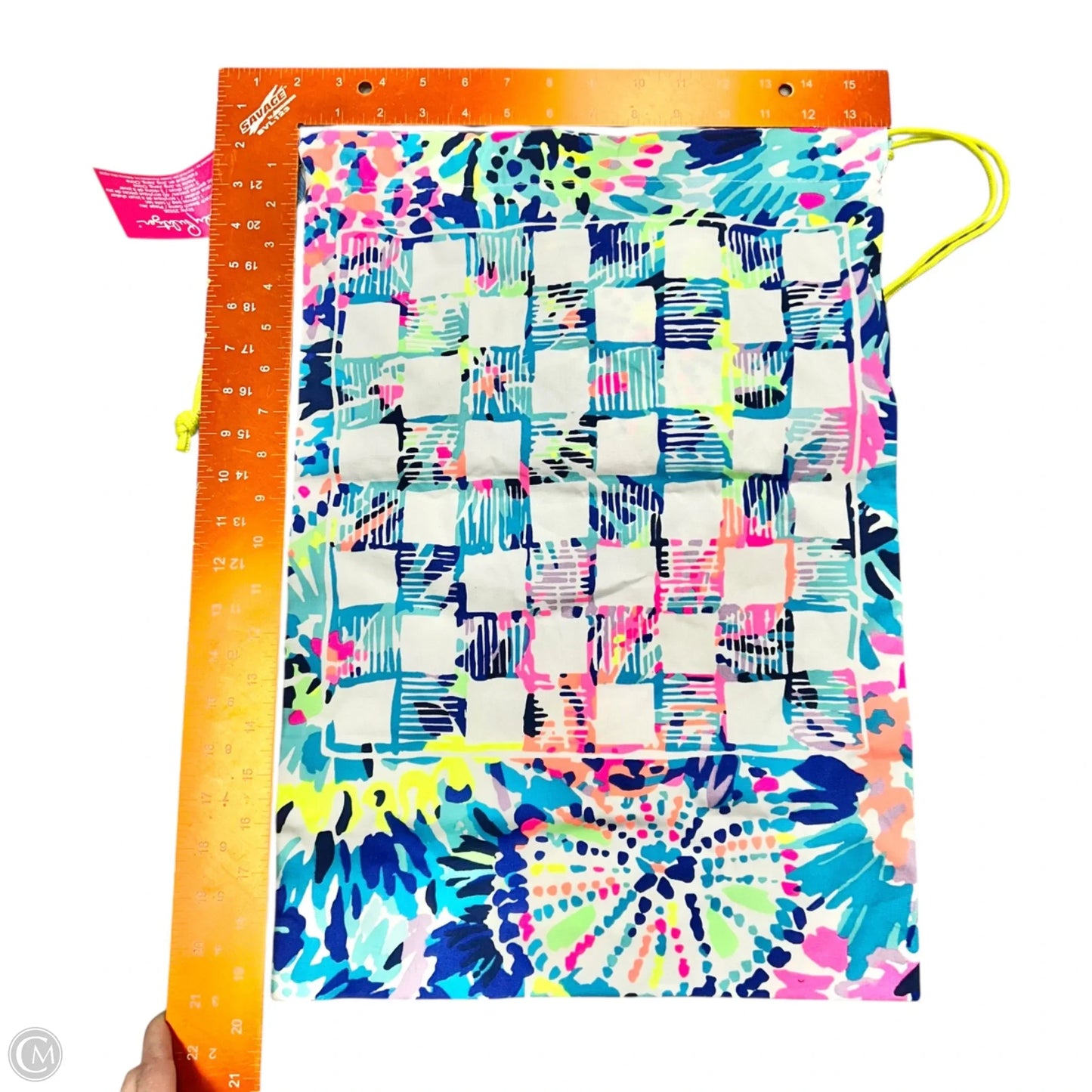 Drawstring Bag W/Game Designer By Lilly Pulitzer
