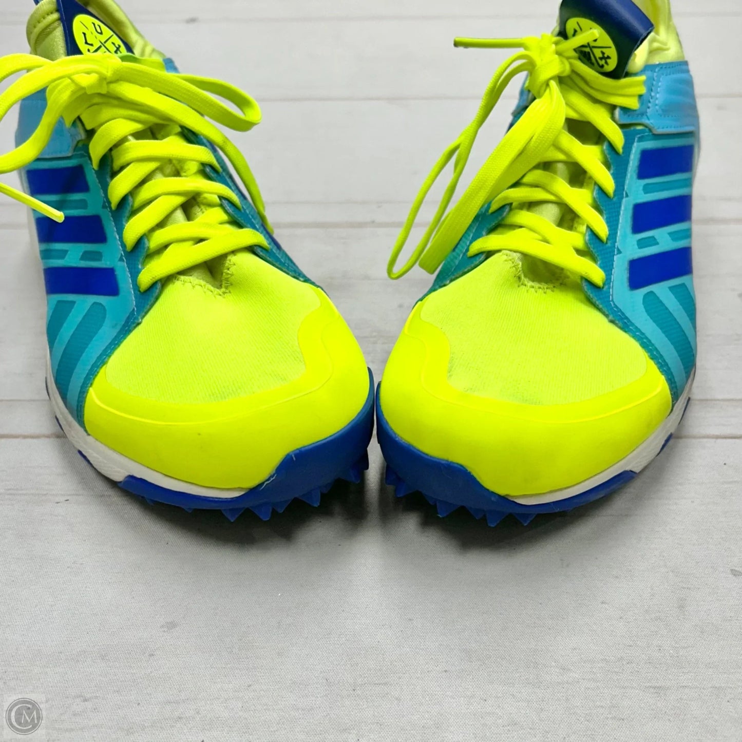 Shoes Athletic By Adidas In Blue & Green, Size: 6