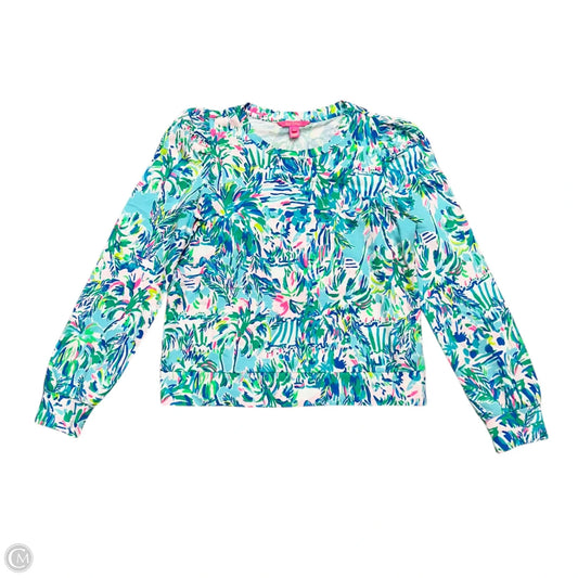 Top Long Sleeve Designer By Lilly Pulitzer In Multi-colored, Size: M