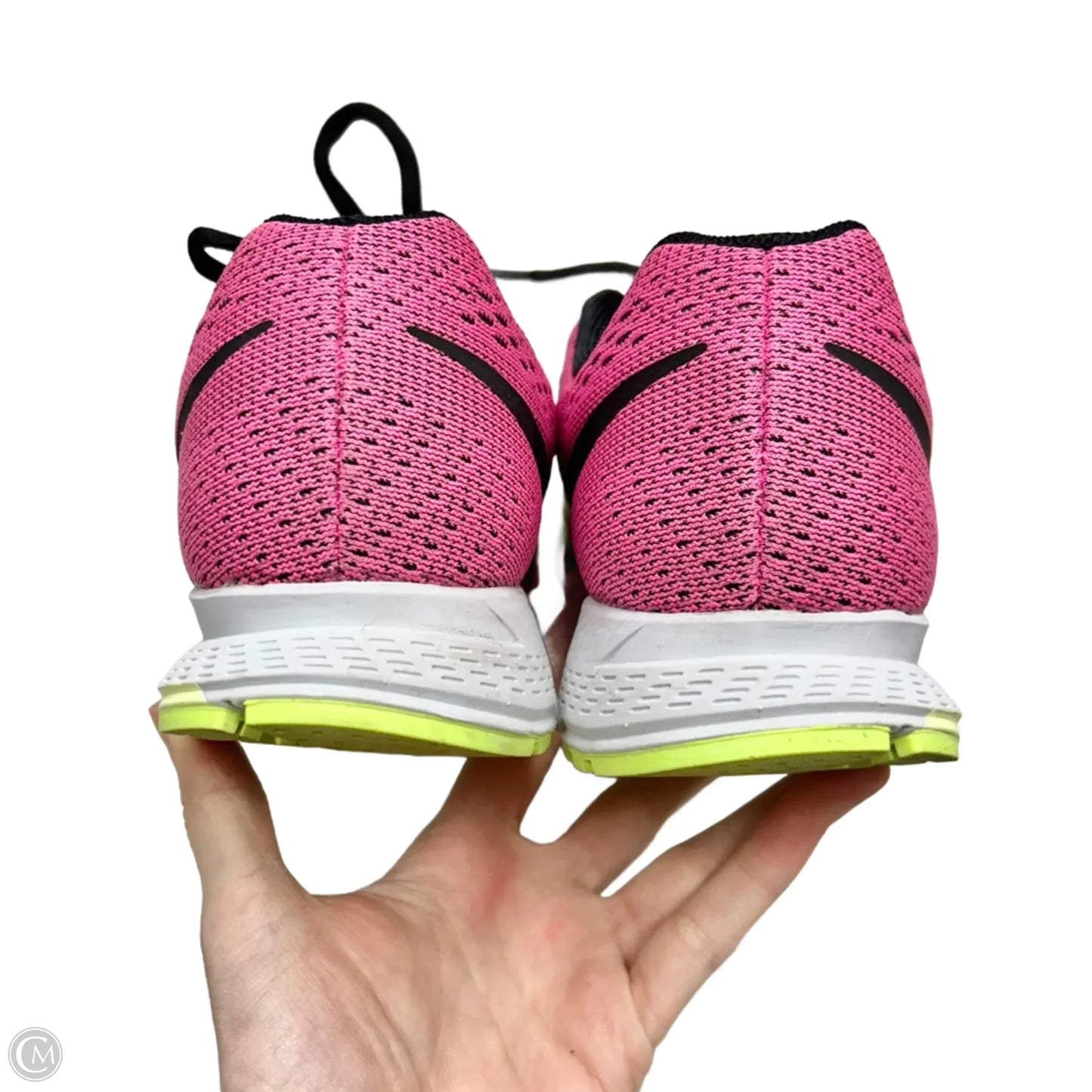 Shoes Athletic By Nike In Black & Pink, Size: 8.5