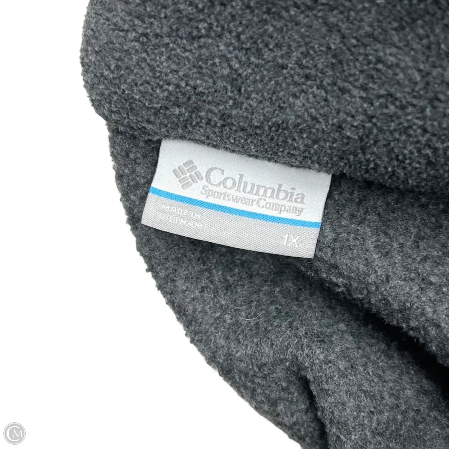 Jacket Fleece By Columbia In Grey, Size: 1x