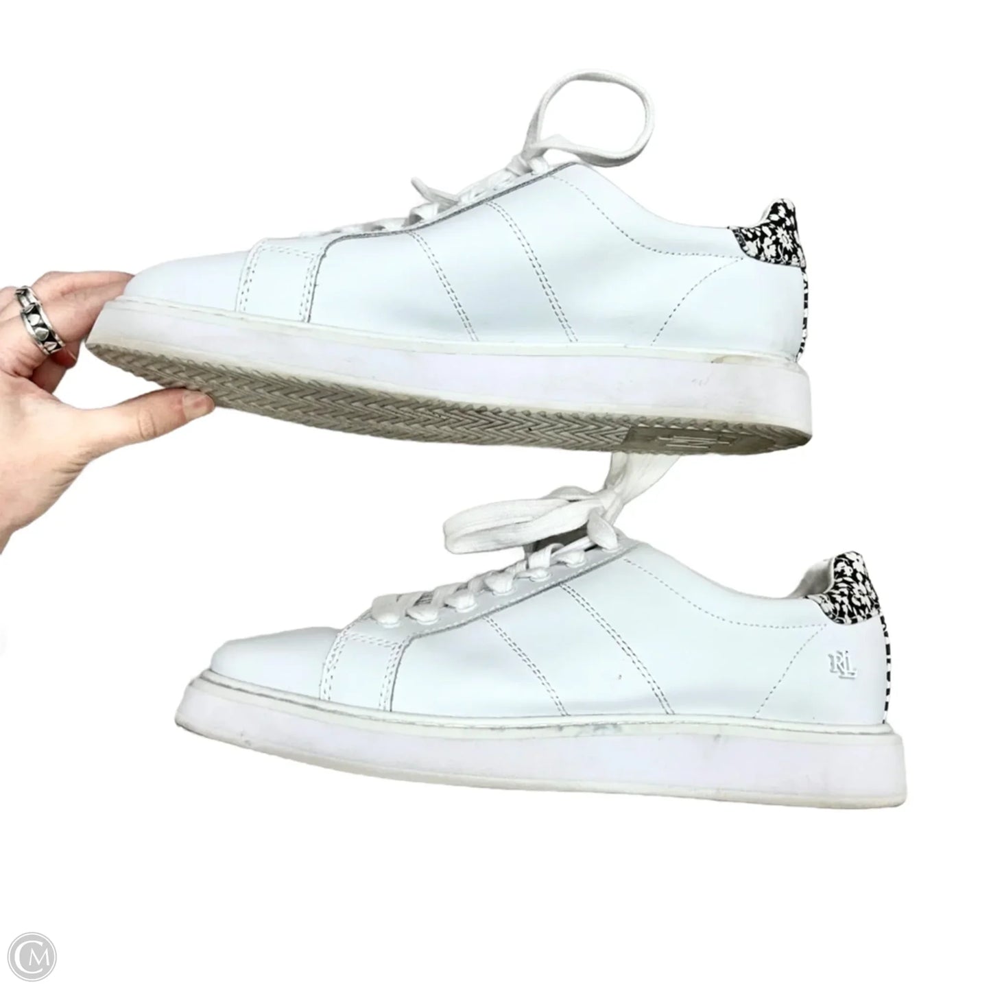 Shoes Sneakers By Lauren By Ralph Lauren In White, Size: 8.5