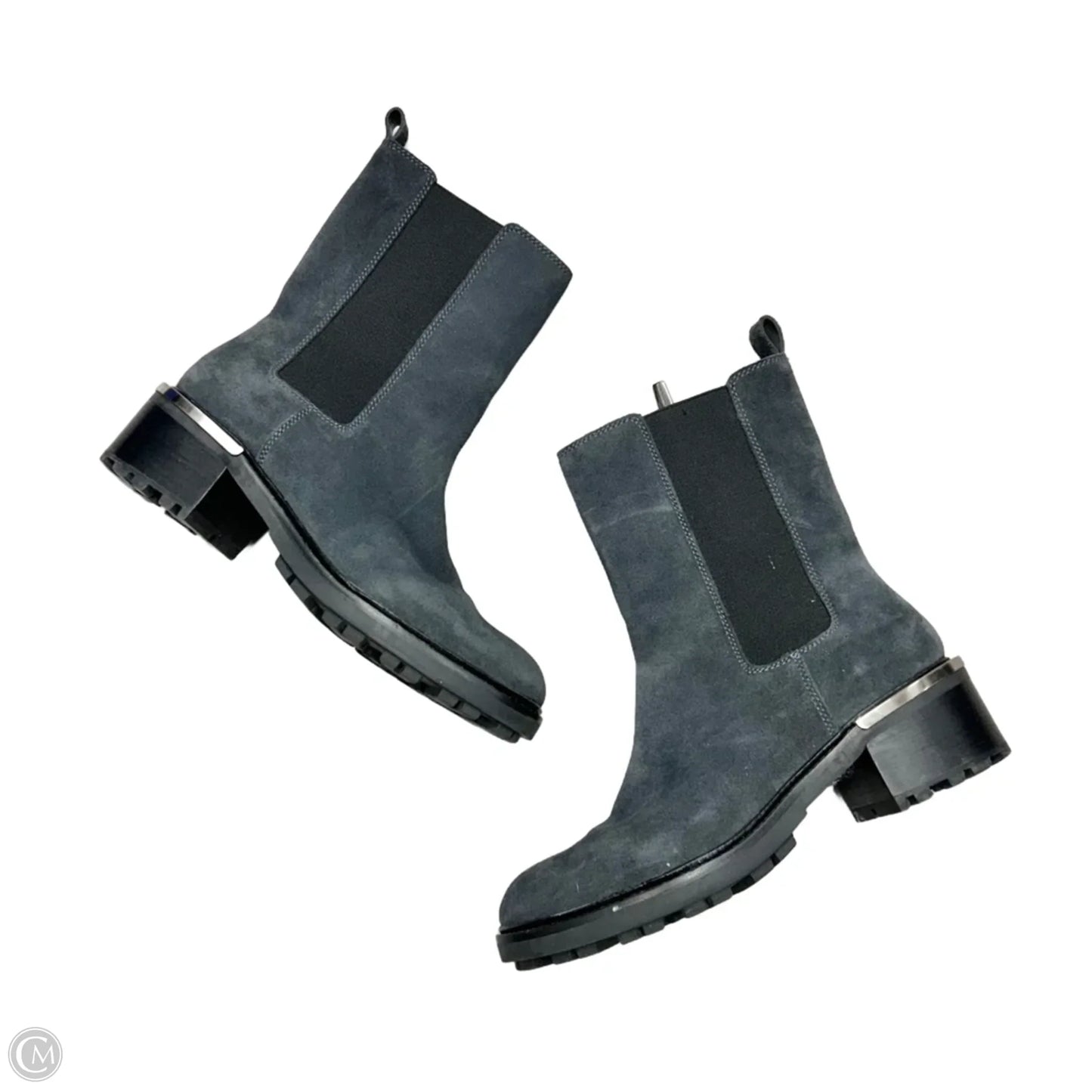 Boots Mid-calf Heels By Vince Camuto In Grey, Size: 7.5