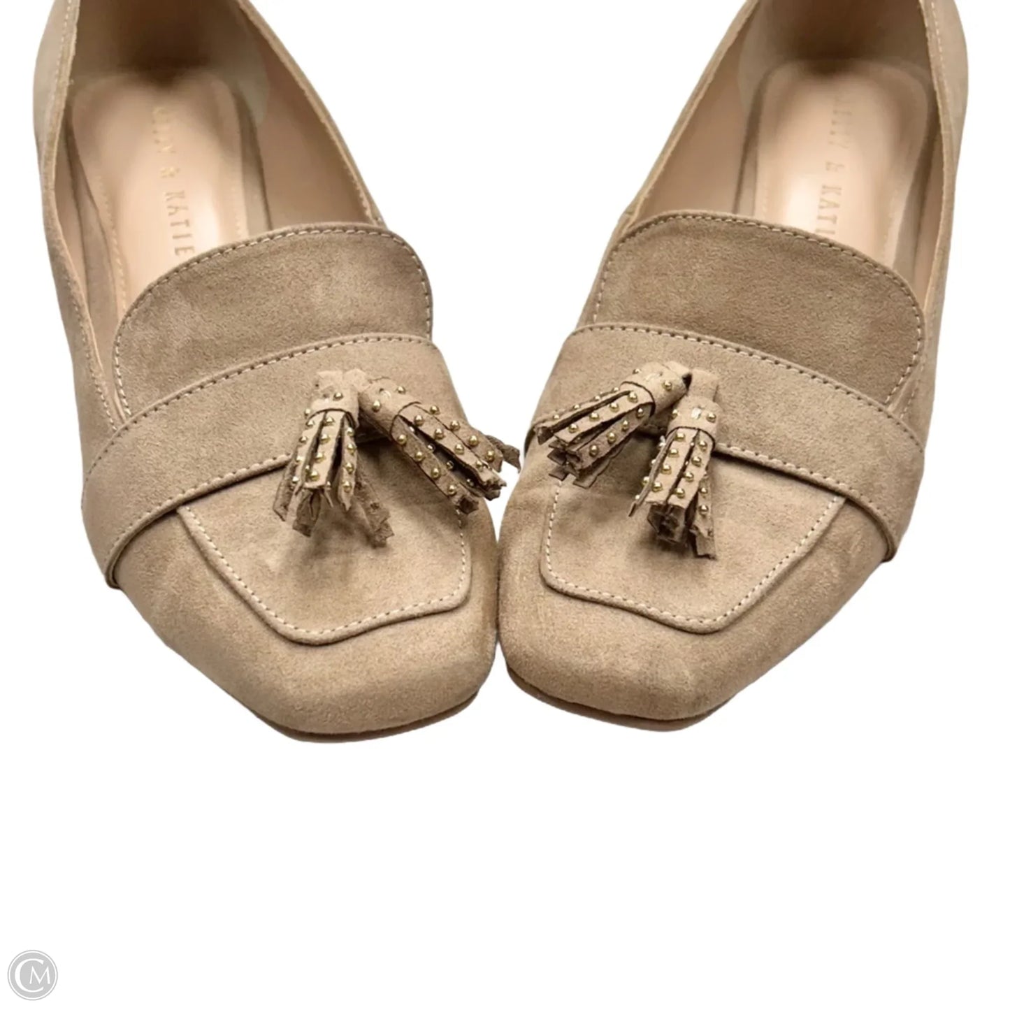 Shoes Heels Block By Kelly And Katie In Tan, Size: 7.5