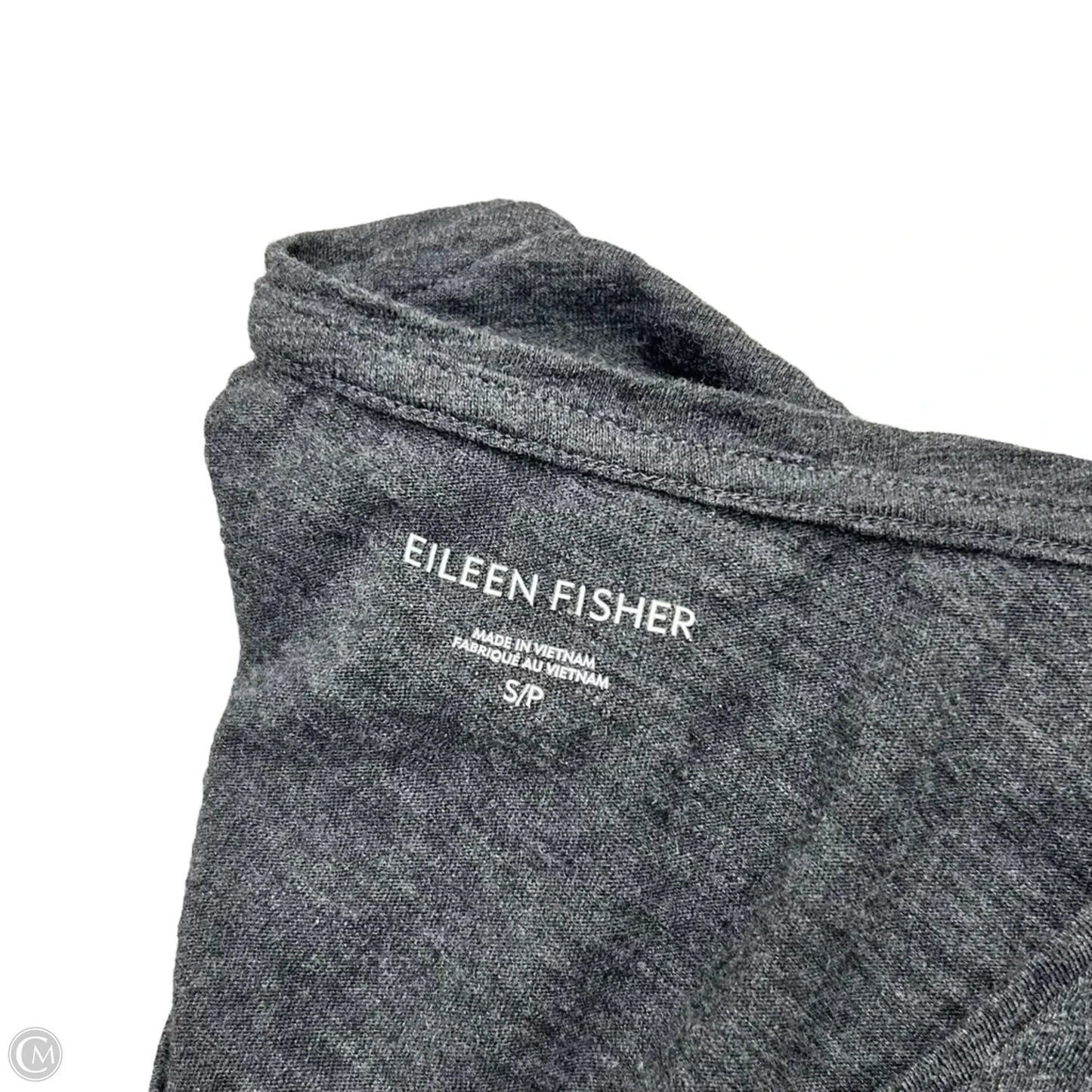 Dress Casual Short By Eileen Fisher In Grey, Size: S