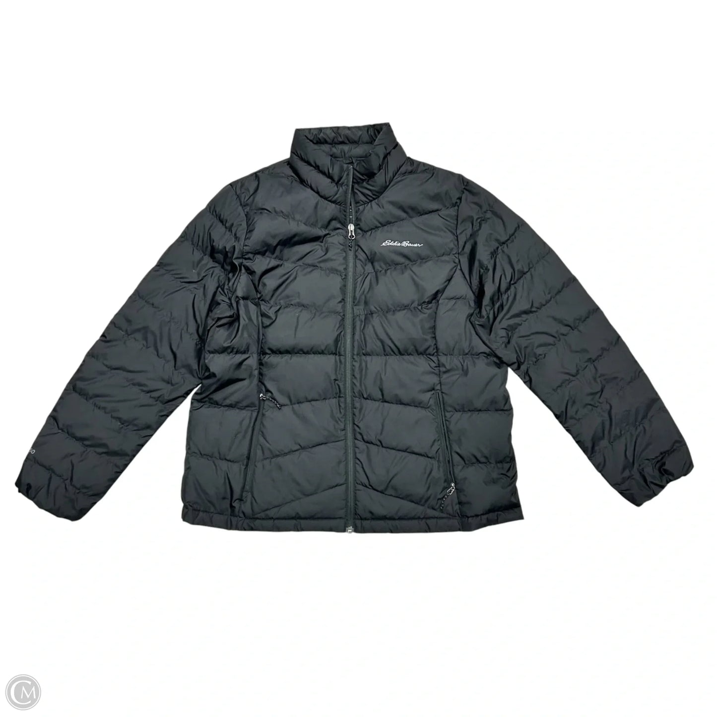 Coat Puffer & Quilted By Eddie Bauer In Black, Size: Xl