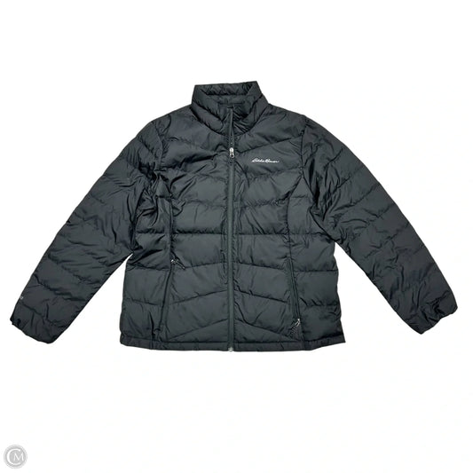 Coat Puffer & Quilted By Eddie Bauer In Black, Size: Xl