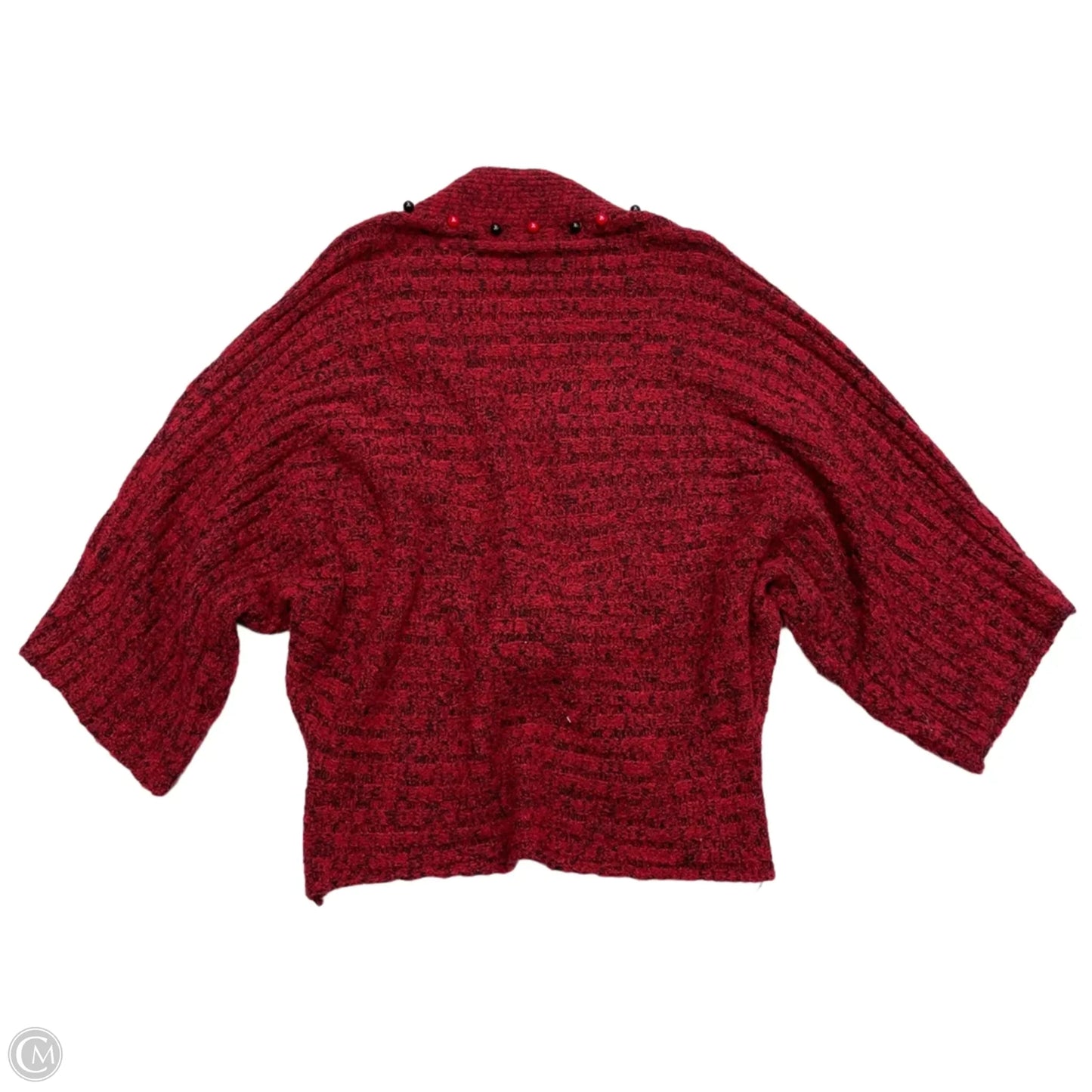 Sweater Cardigan By Valentine In Red, Size: M