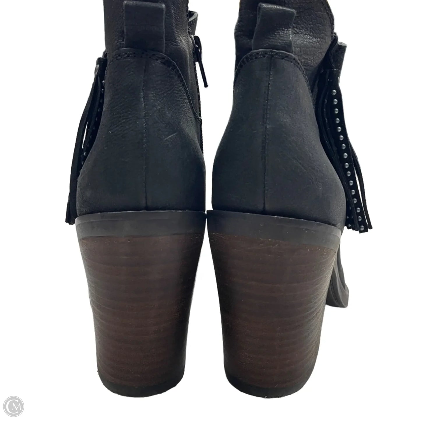 Boots Ankle Heels By Lucky Brand In Black, Size: 8