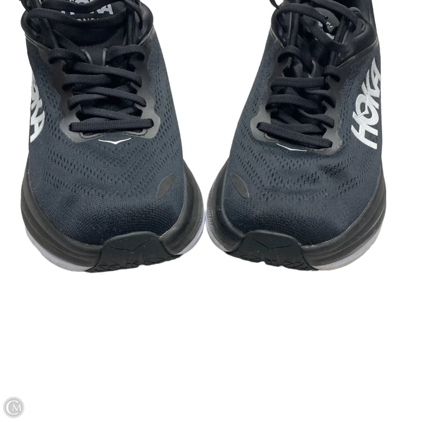 Shoes Athletic By Hoka In Black & White, Size: 10