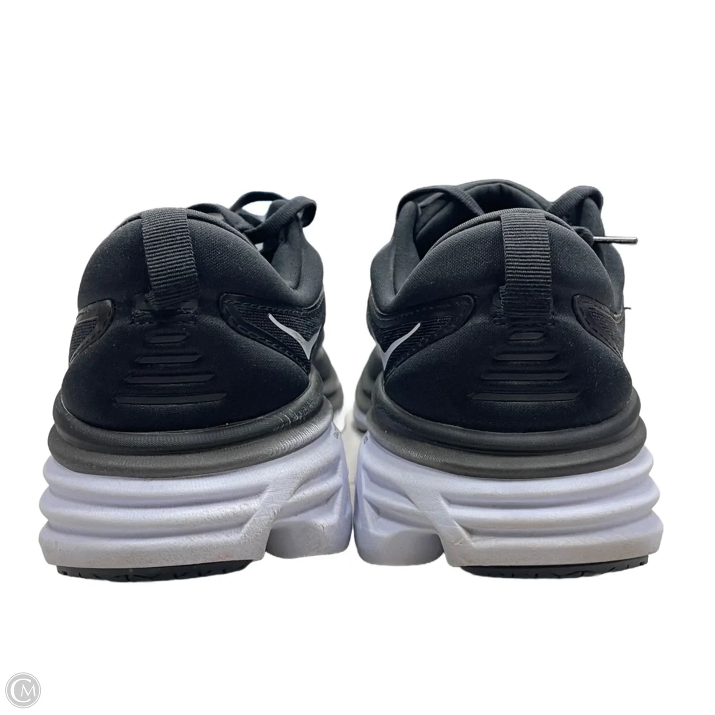 Shoes Athletic By Hoka In Black & White, Size: 10