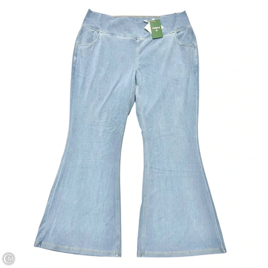 Jeans Flared By Halara In Blue Denim, Size: 2x