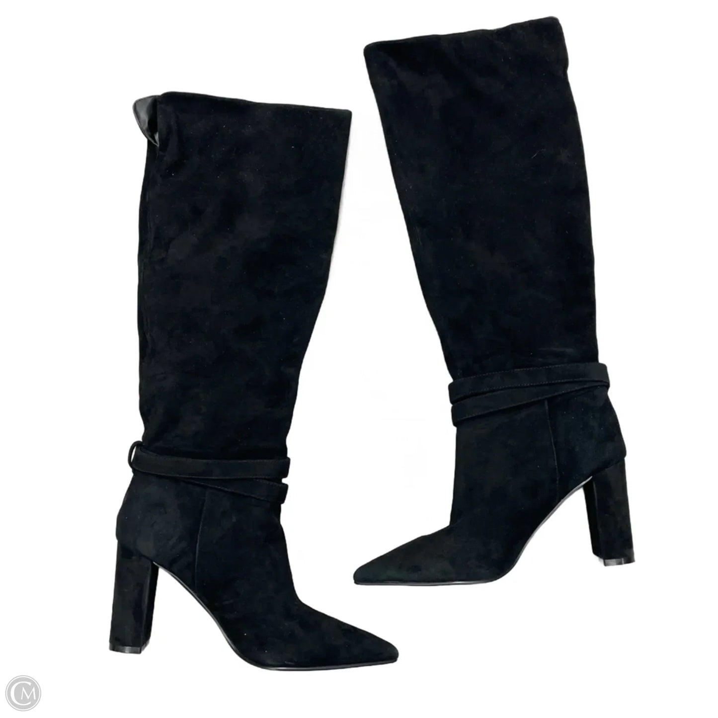 Boots Over-the-knee Heels By Steve Madden In Black, Size: 8